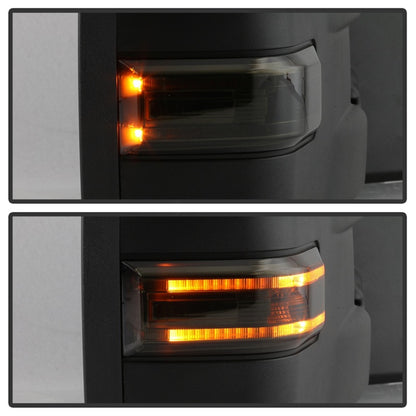 SPYDER xTune 15-17 Ford F-150 Heated LED Telescoping Pwr Mirrors - Smk (Pair) (MIR-FF15015S-G4-PWH-SM-SET) 9943065 9943065 Photo - Unmounted