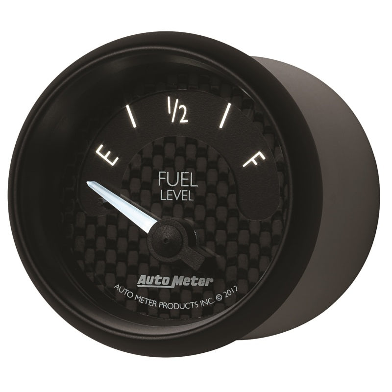 Autometer GT Series 52mm Short Sweep Electronic 240-33 ohms Fuel Level (For use w/ 3262) 8016 8016 User 3