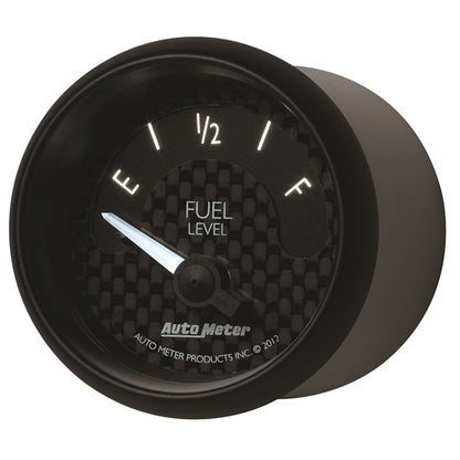Autometer GT Series 52mm Short Sweep Electronic 240-33 ohms Fuel Level (For use w/ 3262) 8016 8016 User 3