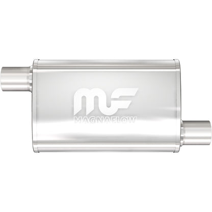 MagnaFlow 4" X 9" Oval Offset/Offset Straight Through Performance Muffler 11265 Photo - Primary