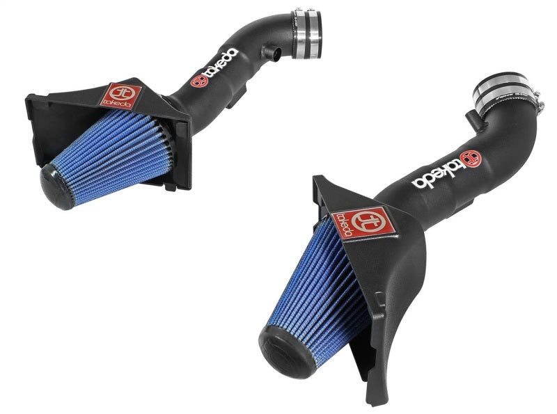 aFe Takeda Stage-2 Pro 5R Cold Air Intake System: Infiniti Q50 14-15 V6-3. TR-3019B-R Photo - Primary