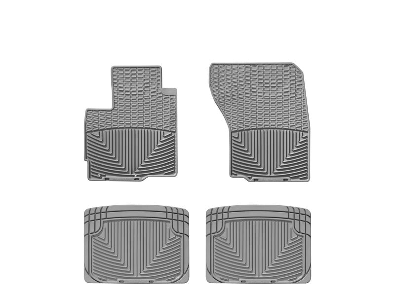 WeatherTech WT Rubber Mats - Rear - Grey Floor Mats Floor Mats - Rubber main image