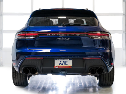 AWE Tuning 2022+ Porsche Macan 2.9TT Touring Edition Catback Exhaust w/ Diamond Black Tips 3015-43952 3015-43952 Photo - Mounted