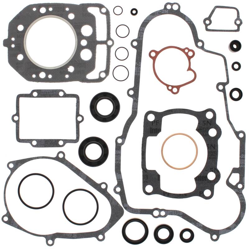 Vertex Pistons Vertex Gaskets 87-88 Kawasaki KXF250 Tecate Complete Gasket Kit w/ Oil Seals 811820 811820 Photo - Primary