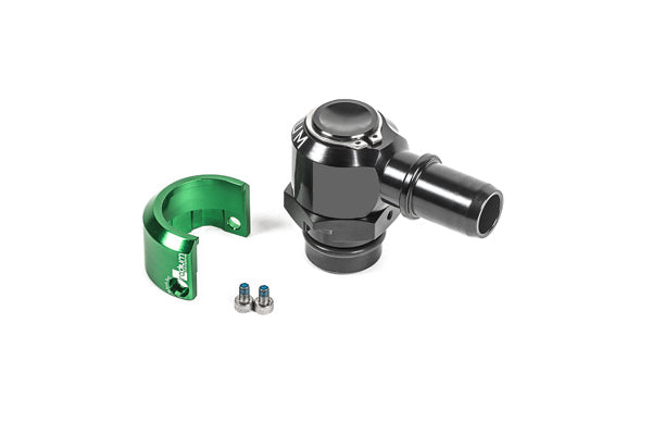 Radium Engineering v2 Quick Connect 19mm Male To 16mm SAE Male 90 Degree 20-1748