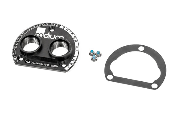 Radium Engineering Radium VTA to VTE Competition Catch Can Adapter - 10AN Orb Ports 20-1773