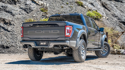 Borla 21-23 Ford Raptor 3in Connection Pipe 4.5in Tip - Carbon Fiber Black Anodized 60727CFBA 60727CFBA Photo - lifestyle view