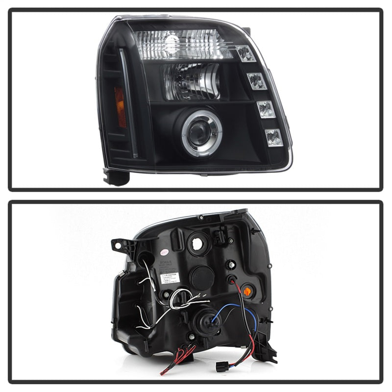 Spyder GMC Yukon 07-14/GMC Yukon Denali 07-14Projector Headlights LED Halo LED Blk PRO-YD-GY07-HL-BK 5029331 5029331 Photo - Unmounted