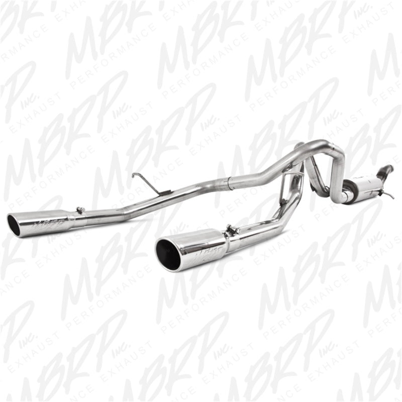 MBRP 09-11 Chev/GMC Colorado/Canyon 5.3L V8 EC/CC-SB Cat Back Dual Split S5074409 Photo - Primary