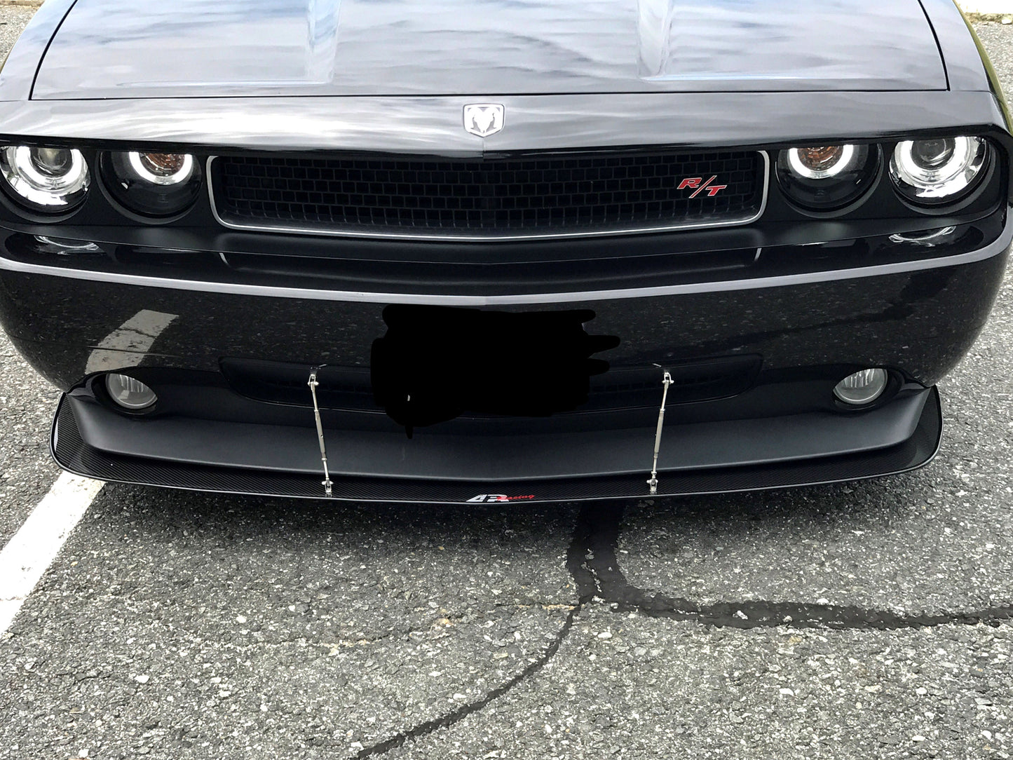 APR Dodge Challenger RT/ SXT Carbon Fiber Front Wind Splitter 2008 - 2010