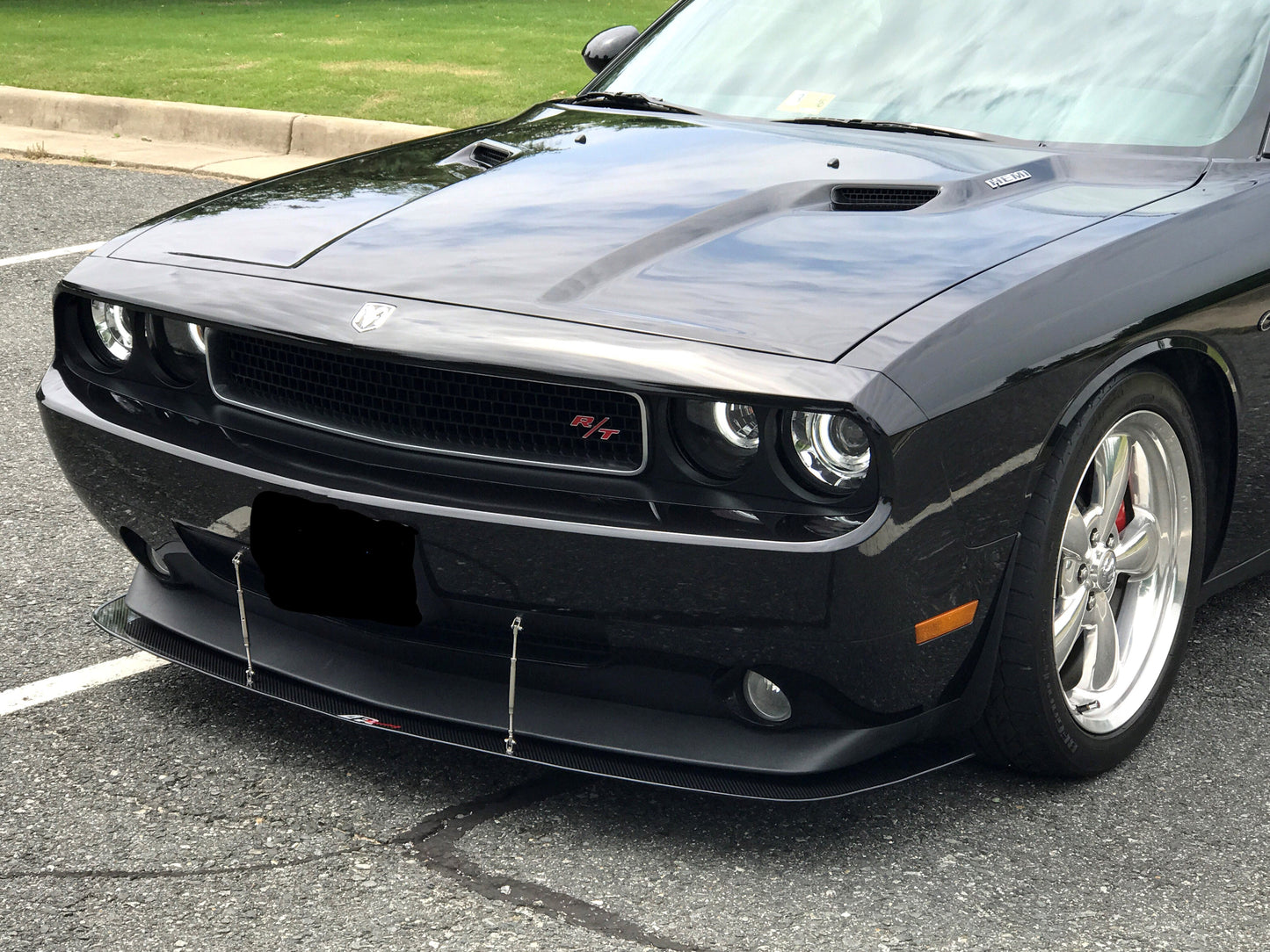APR Dodge Challenger RT/ SXT Carbon Fiber Front Wind Splitter 2008 - 2010