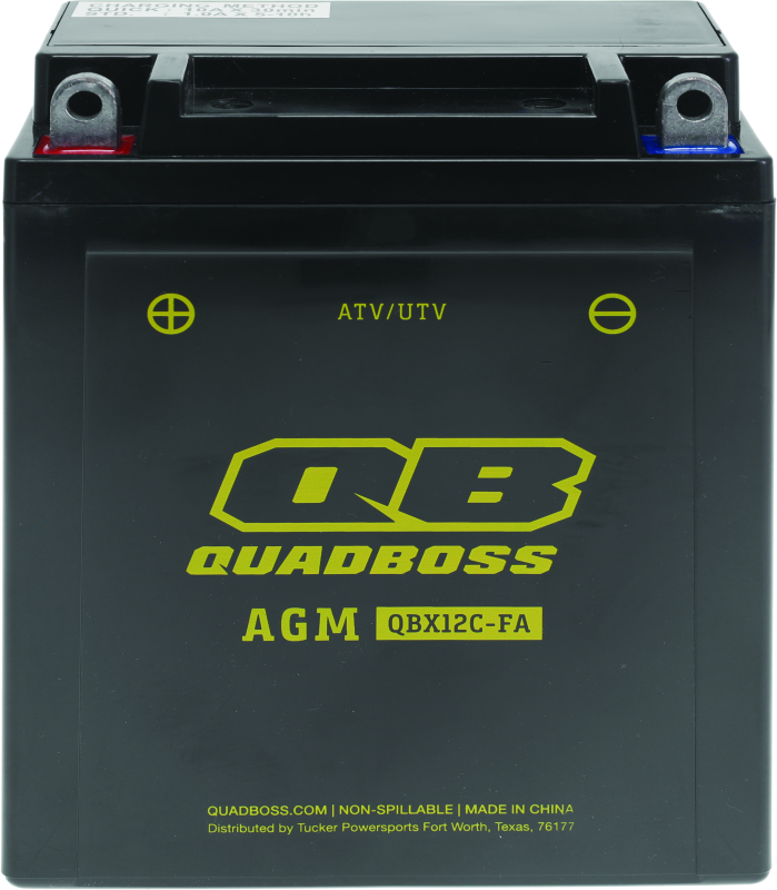 QuadBoss Qb12C-Fa Agm Battery Qb 401382 401382 Photo - Primary