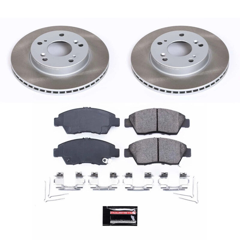 PowerStop Power Stop 12-15 Honda Civic Front Semi-Coated Rotor Kit SC6317 SC6317 Photo - Primary