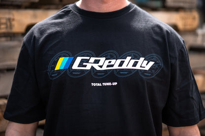 GReddy Meters Logo Tee - Black