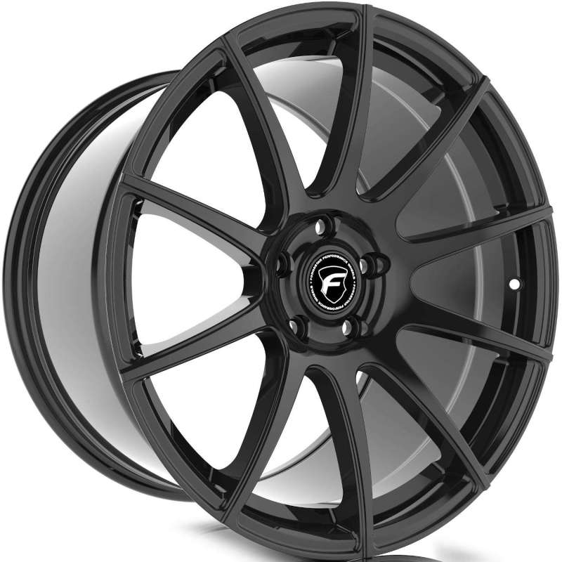 Forgestar CF10 19x9.5 / 5x114.3 BP / ET29 / 6.4in BS Gloss Black Wheel F20199565P29 F20199565P29 Photo - Primary