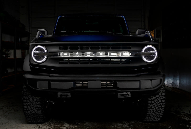 ORACLE Lighting Oracle 2021 Ford Bronco DRL Upgrade w/ Halo Kit - ColorSHIFT w/ BC1 Controller 1468-335 1468-335 Photo - lifestyle view