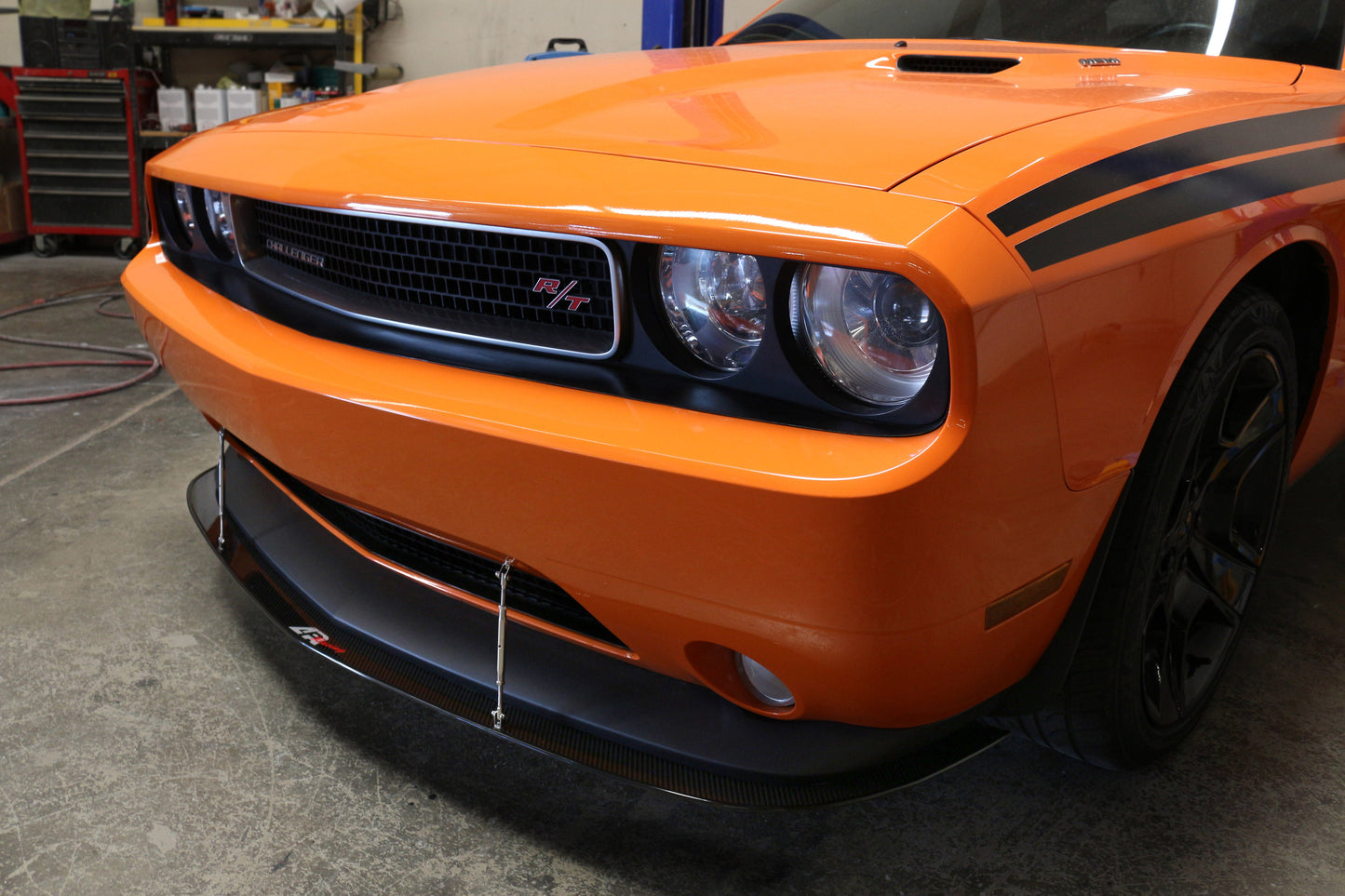 APR Dodge Challenger RT/ SXT Carbon Fiber Front Wind Splitter 2011 - 2014