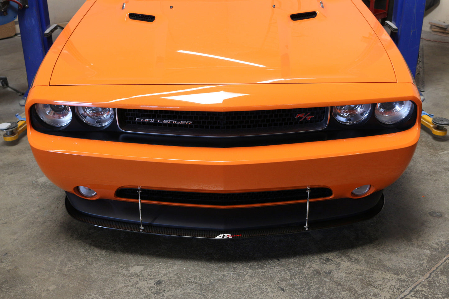 APR Dodge Challenger RT/ SXT Carbon Fiber Front Wind Splitter 2011 - 2014