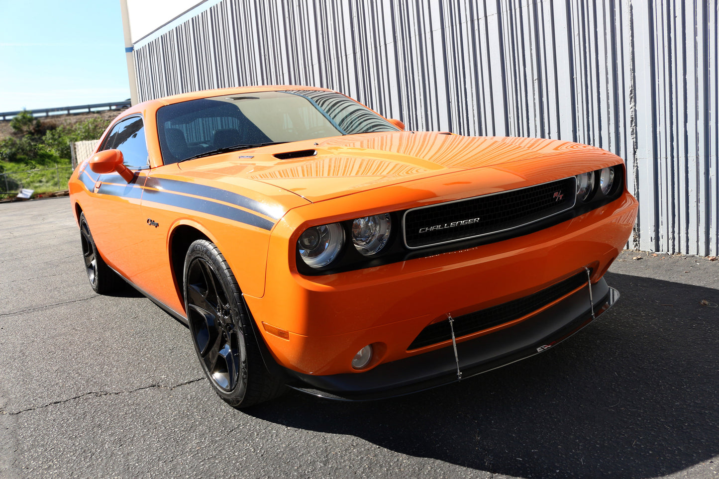 APR Dodge Challenger RT/ SXT Carbon Fiber Front Wind Splitter 2011 - 2014