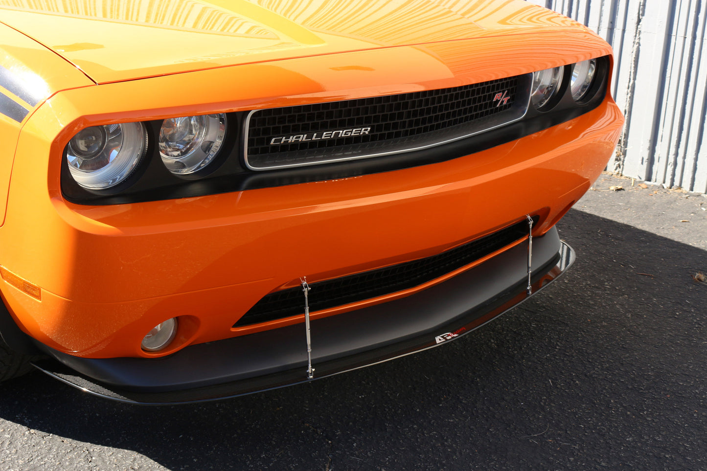 APR Dodge Challenger RT/ SXT Carbon Fiber Front Wind Splitter 2011 - 2014