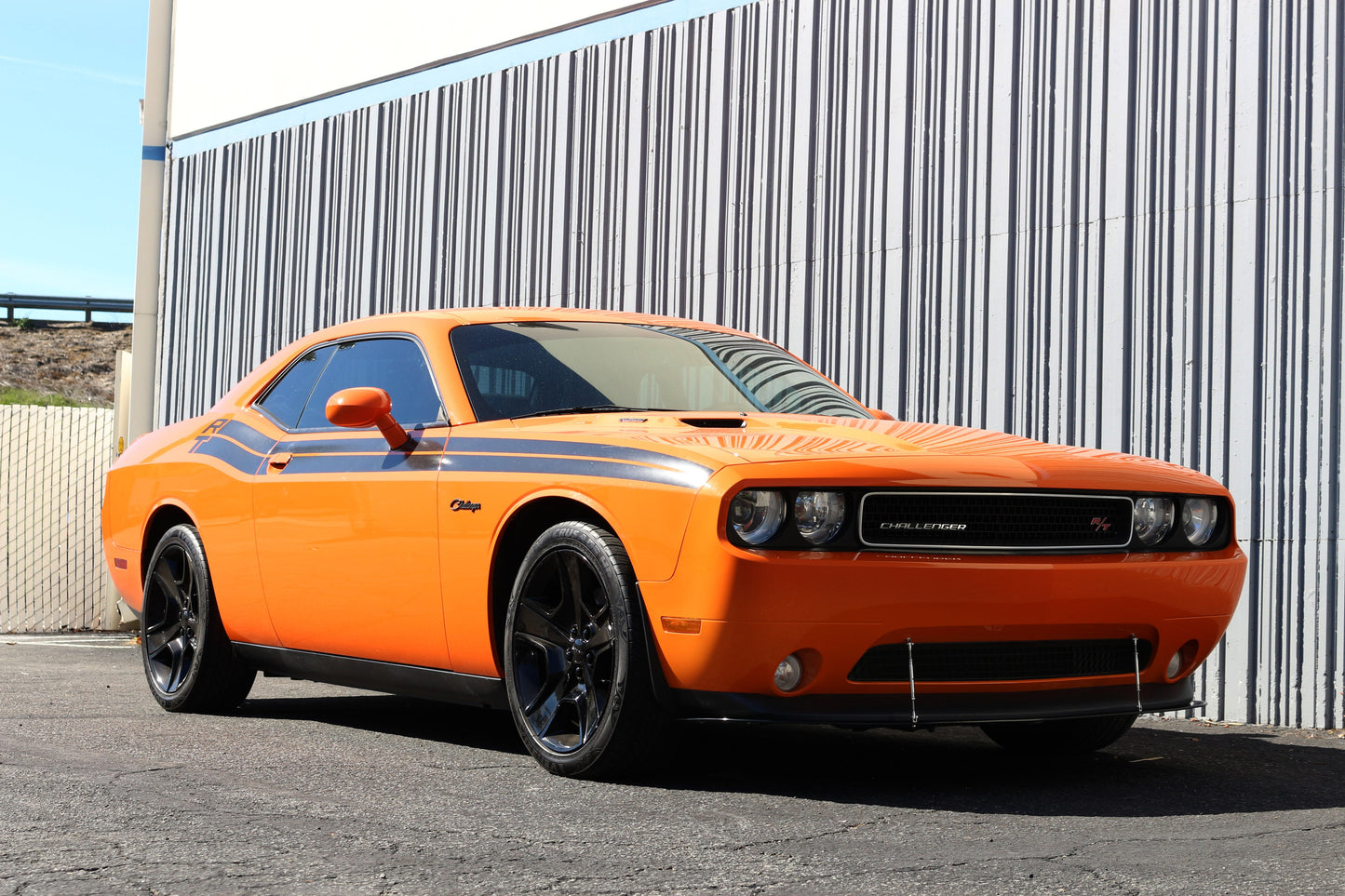 APR Dodge Challenger RT/ SXT Carbon Fiber Front Wind Splitter 2011 - 2014