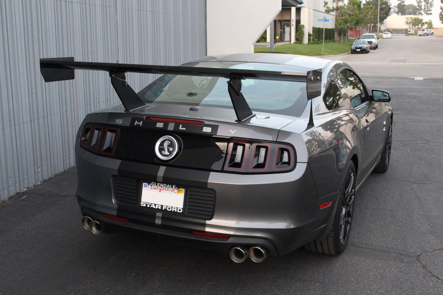 APR Ford Mustang GT250 Carbon Fiber Adjustable Wing 2010-2014