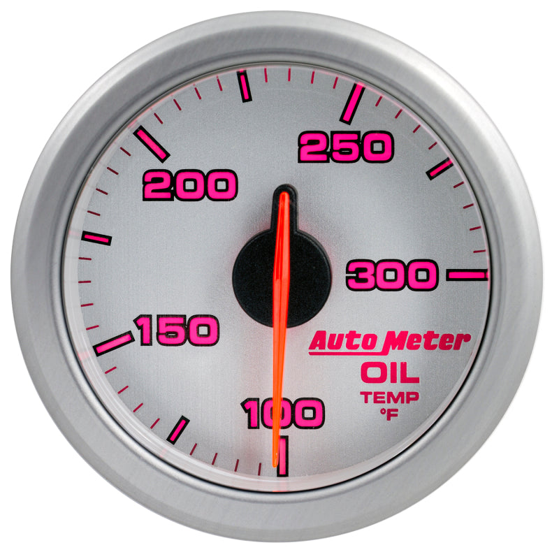 Autometer 2-1/16" Oil Temp, 100-300`F, Airdrive, Silver 9140-UL User 7