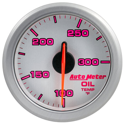 Autometer 2-1/16" Oil Temp, 100-300`F, Airdrive, Silver 9140-UL User 7