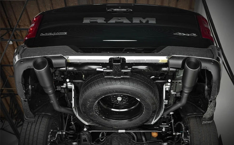 Magnaflow 25+ Ram 1500 I6 3.0L SPEQ Series Black Coated Cat-Back Performance Exhaust System 19685 19685 Photo - Mounted