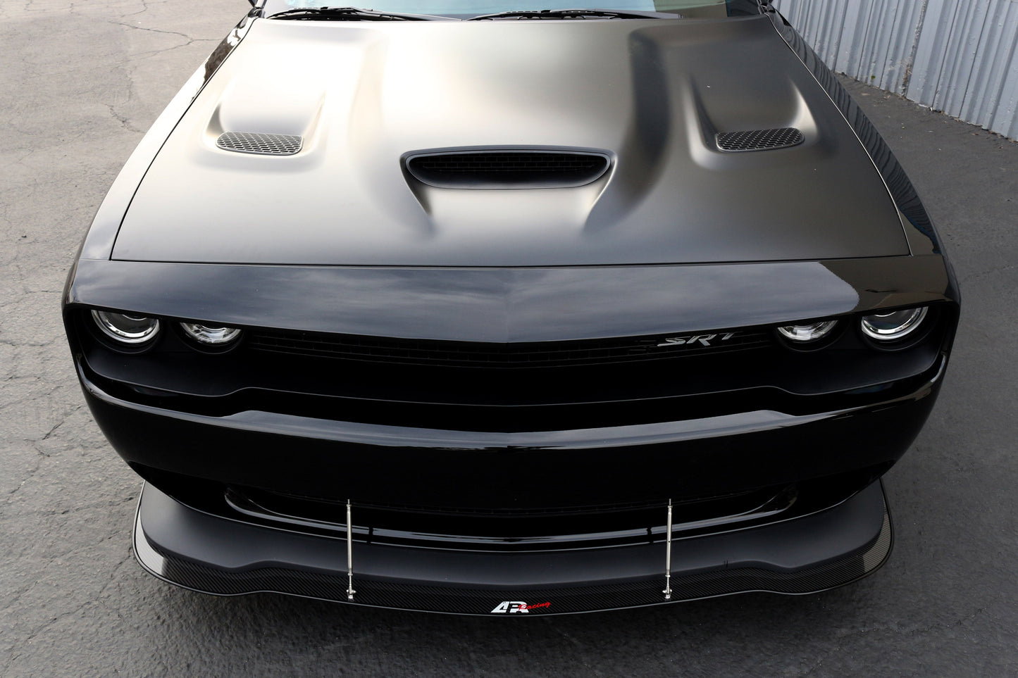 APR Dodge Challenger Hellcat Carbon Fiber Front Wind Splitter 2015 - 2023