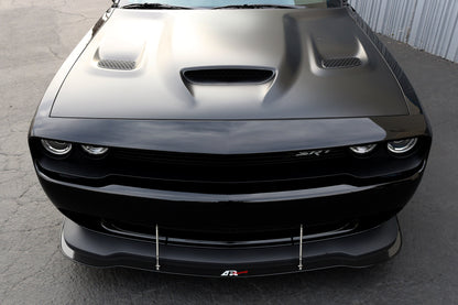 APR Dodge Challenger Hellcat Carbon Fiber Front Wind Splitter 2015 - 2023