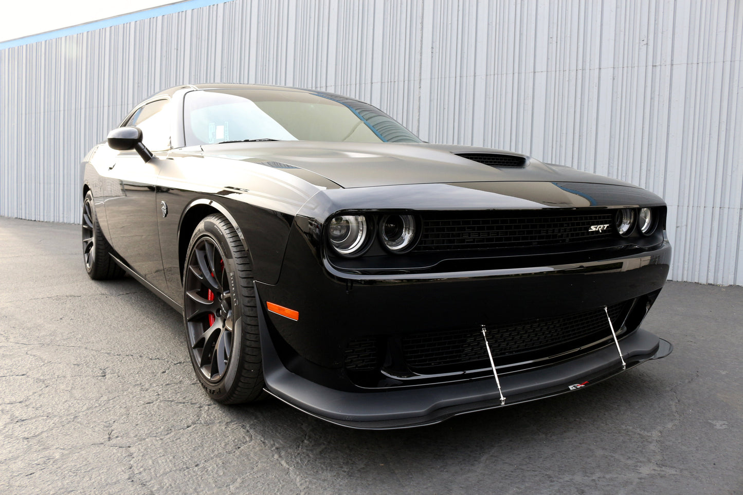 APR Dodge Challenger Hellcat Carbon Fiber Front Wind Splitter 2015 - 2023