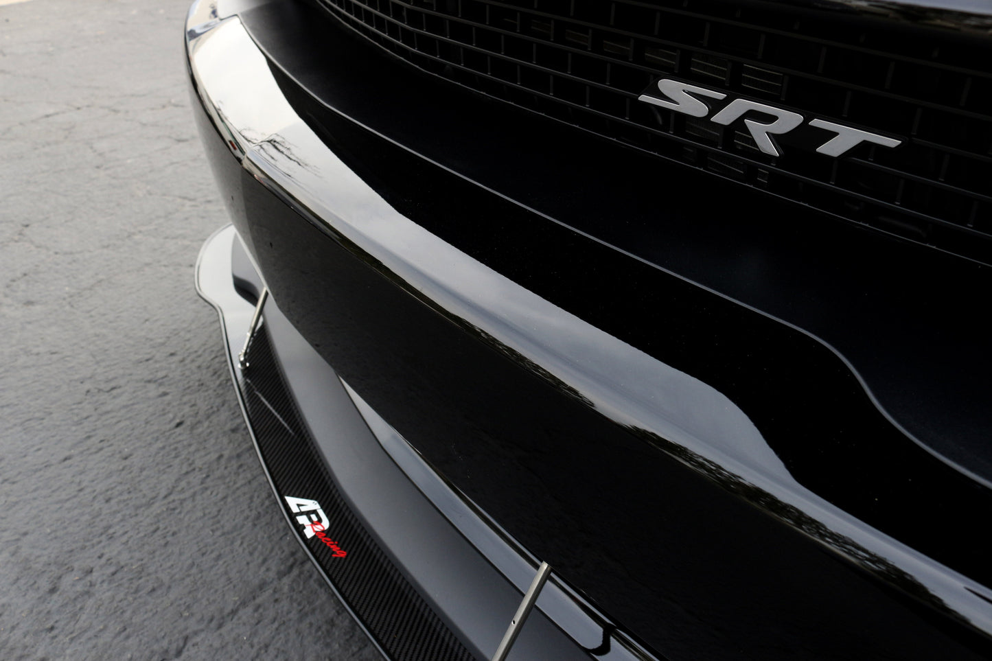 APR Dodge Challenger Hellcat Carbon Fiber Front Wind Splitter 2015 - 2023