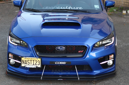 APR Subaru WRX/STI Carbon Fiber Wind Splitter w/ Rods 2015-2017 (OEM Lip)