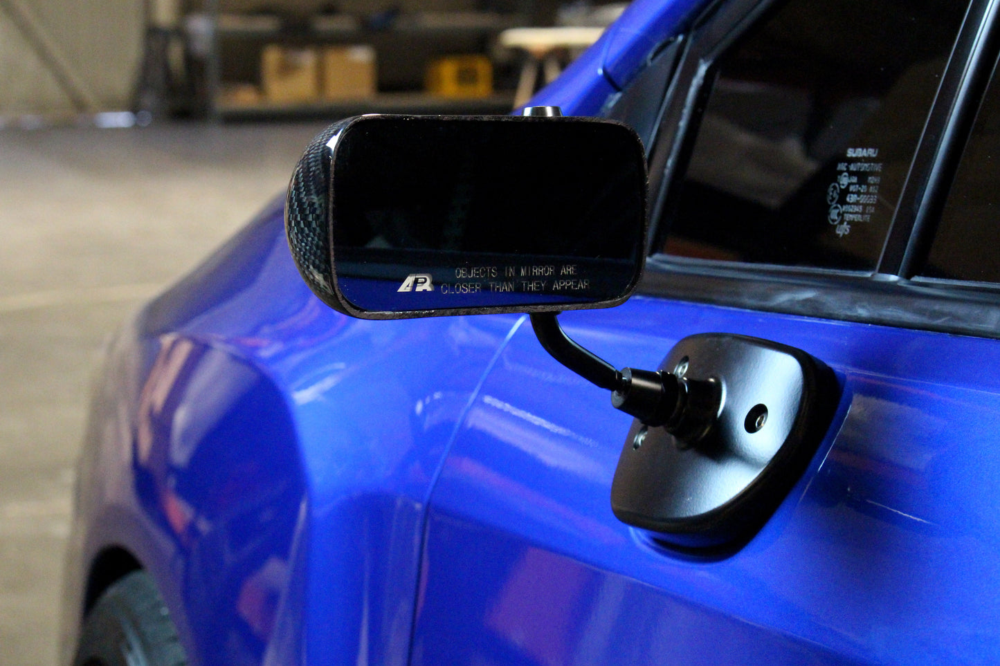 APR Carbon Fiber Subaru WRX Formula GT3 Carbon Fiber Mirror/Black 2015-2021