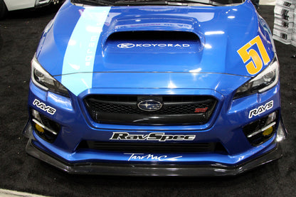 APR Subaru WRX STI Carbon Fiber Front Bumper Bottom Canards 2015-2017