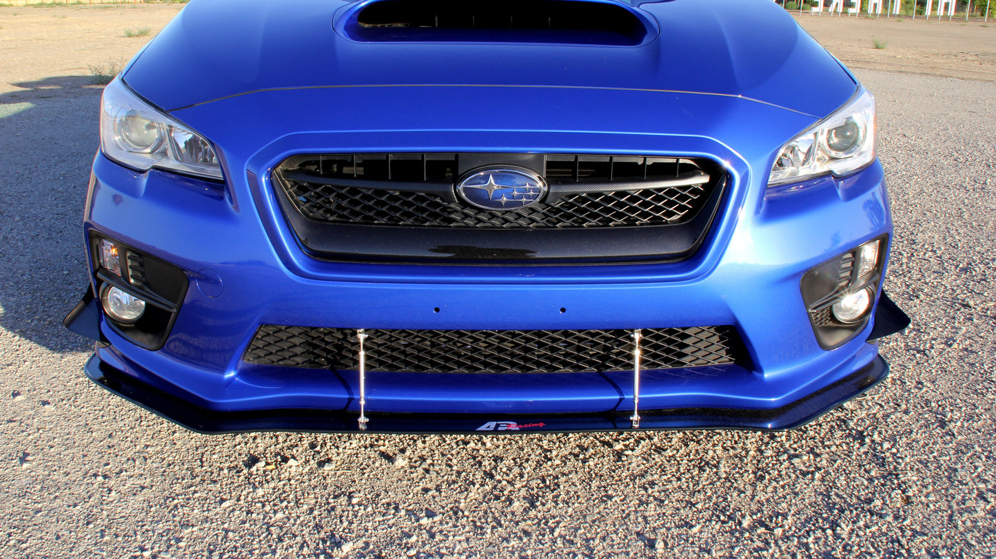 APR Subaru WRX Carbon Fiber Wind Splitter w/ Rods 2015-2017 (WRX Only)