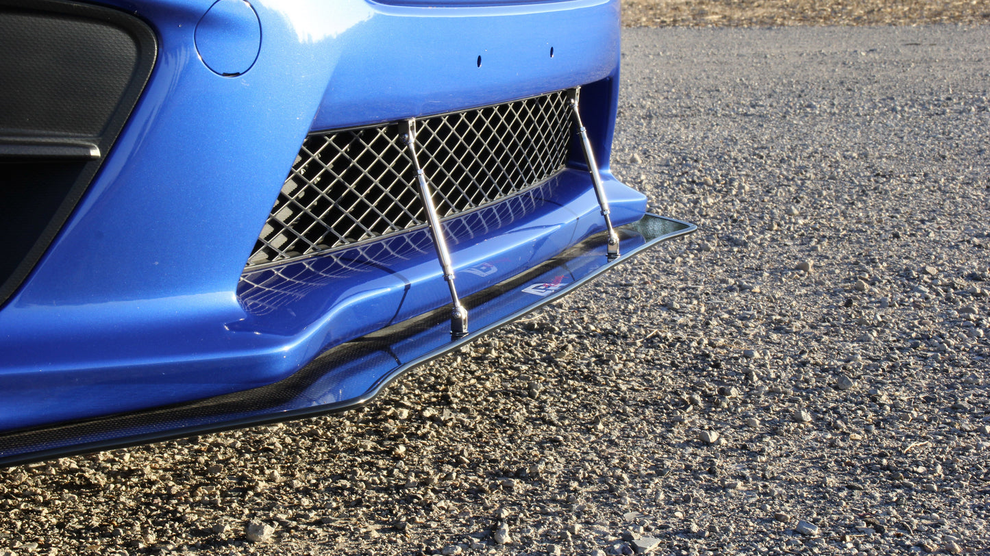APR Subaru WRX Carbon Fiber Wind Splitter w/ Rods 2015-2017 (WRX Only)