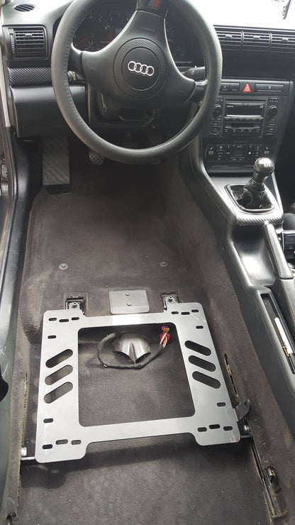 Planted Technology Seat Bracket- Audi A4/S4 [B5 Chassis] With Powered Seat (1994-2002) - Driver / Left