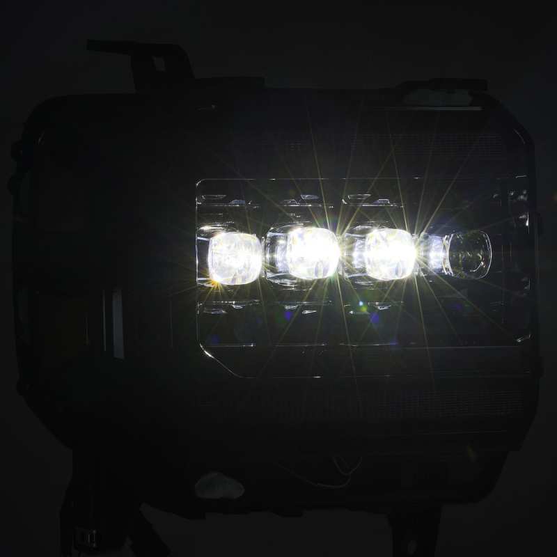AlphaRex 14-18 GMC Sierra NOVA LED Proj Headlights Plnk Style Alpha Blk w/Activ Light/Seq Signal/DRL 880616 880616 User 3