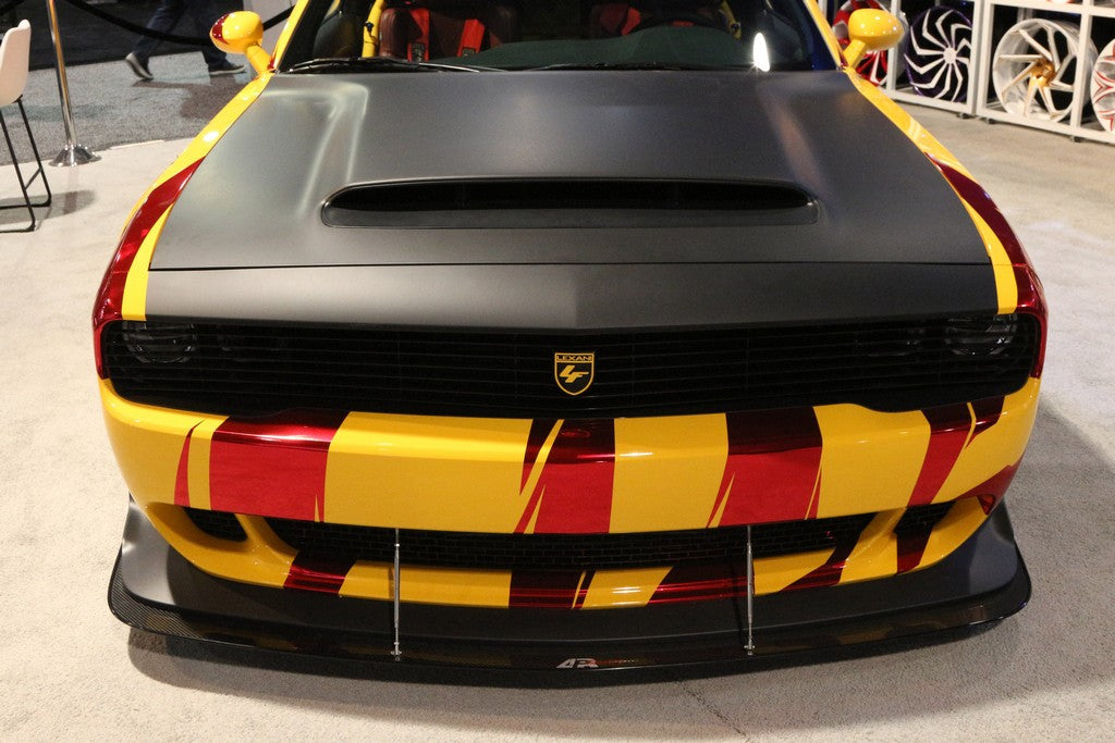 APR Dodge Challenger Demon/ Hellcat Widebody Carbon Fiber Front Wind Splitter 2018 - 2023