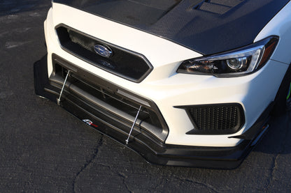 APR Subaru WRX/ STI Carbon Fiber Wind Splitter w/ Rods 2018-2021 (APR Performance Lip)