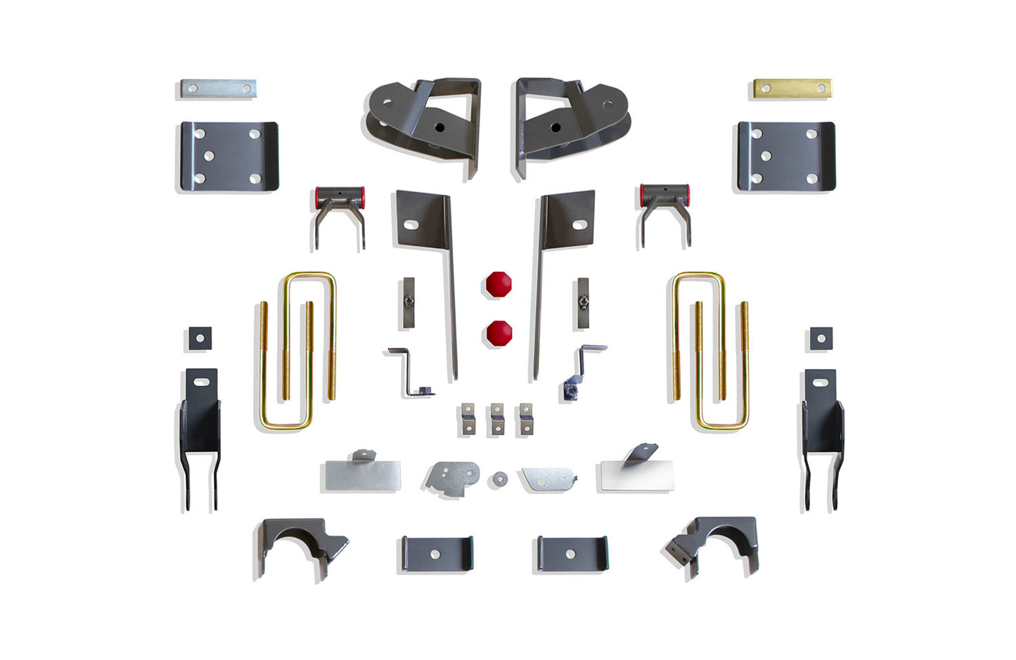 Maxtrac 2019+ GM 1500 2WD/4WD 4in Rear Flip Kit w/ Sensor Provisions & Shock Extenders 201940MR