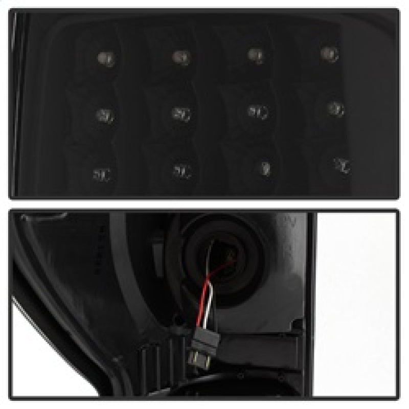 SPYDER Xtune Toyota Tundra 07-13 LED Tail Lights Black ALT-ON-TTU07-LED-BK 5013200 5013200 Photo - Unmounted
