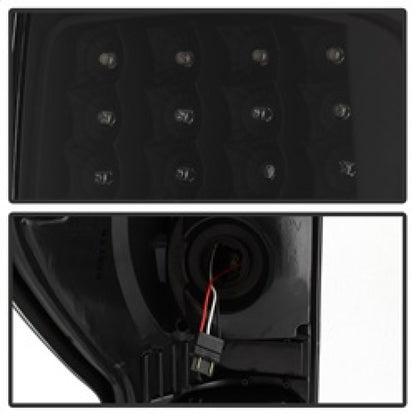 SPYDER Xtune Toyota Tundra 07-13 LED Tail Lights Black ALT-ON-TTU07-LED-BK 5013200 5013200 Photo - Unmounted