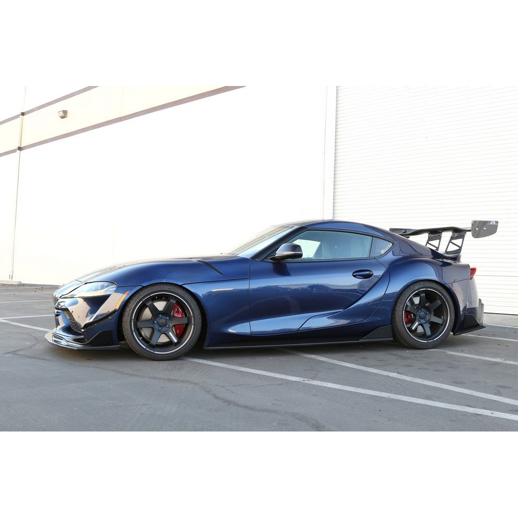 APR Carbon Fiber Toyota Supra A90/91 Side Rocker Extensions/ Side Skirt 2020-2023