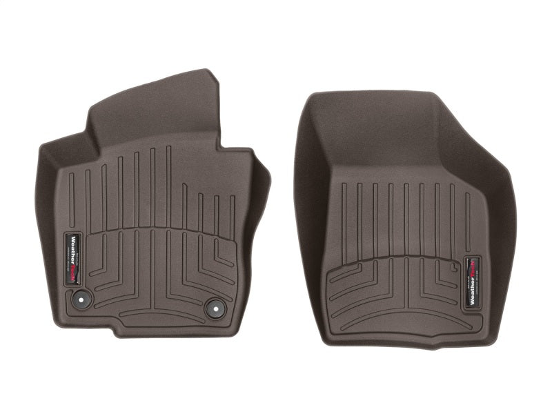 WeatherTech WT FloorLiner - Front - Cocoa Floor Mats Floor Mats - Rubber main image