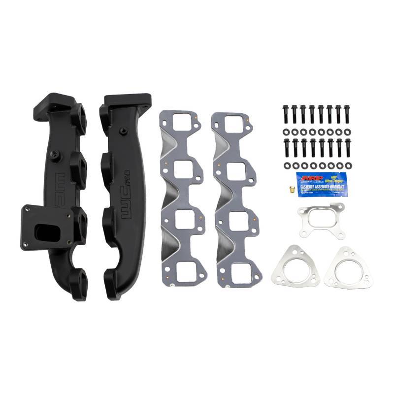 Wehrli 17-22 L5P Duramax Billet Exhaust Manifold Kit w/ Gaskets and ARP Hardware WCF100373