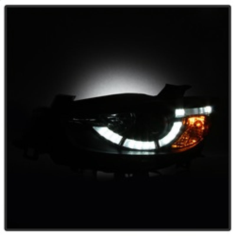 Spyder Mazda CX-5 13-15 Projector Headlights - DRL LED - Black PRO-YD-MCX513-DRL-BK 5083319 5083319 Photo - Primary