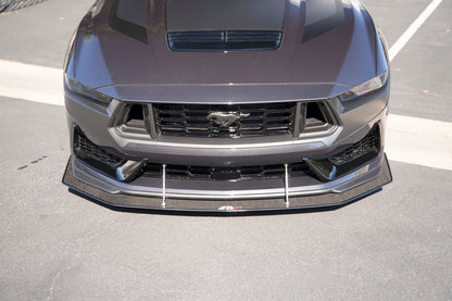 APR Ford Mustang Carbon Fiber Dark Horse Base Front Wind Splitter 2024 - 2024